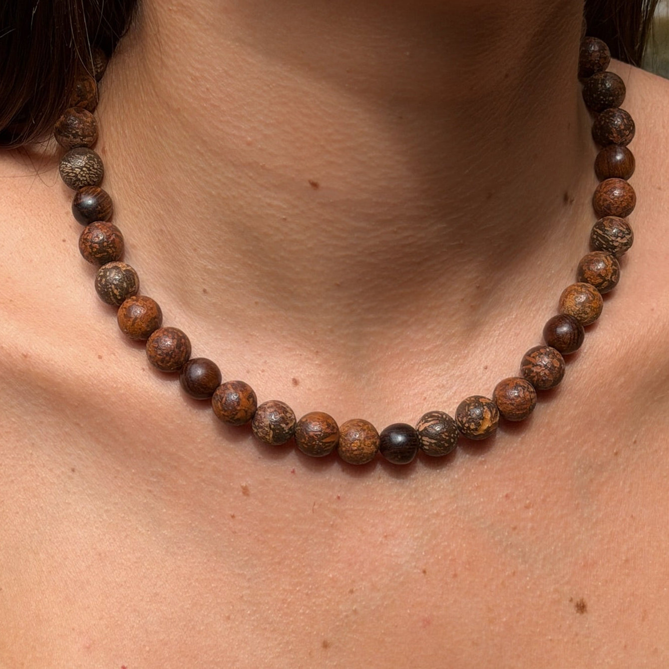Tree Fossil Down To Earth Necklace