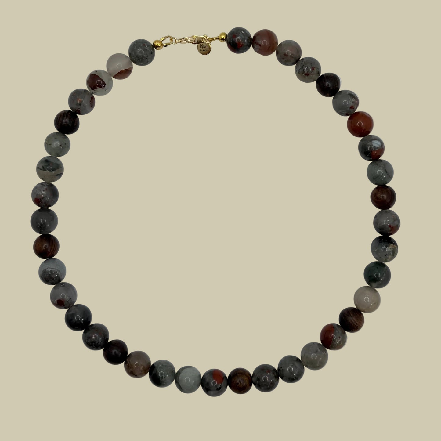 Bloodstone Down To Earth Necklace