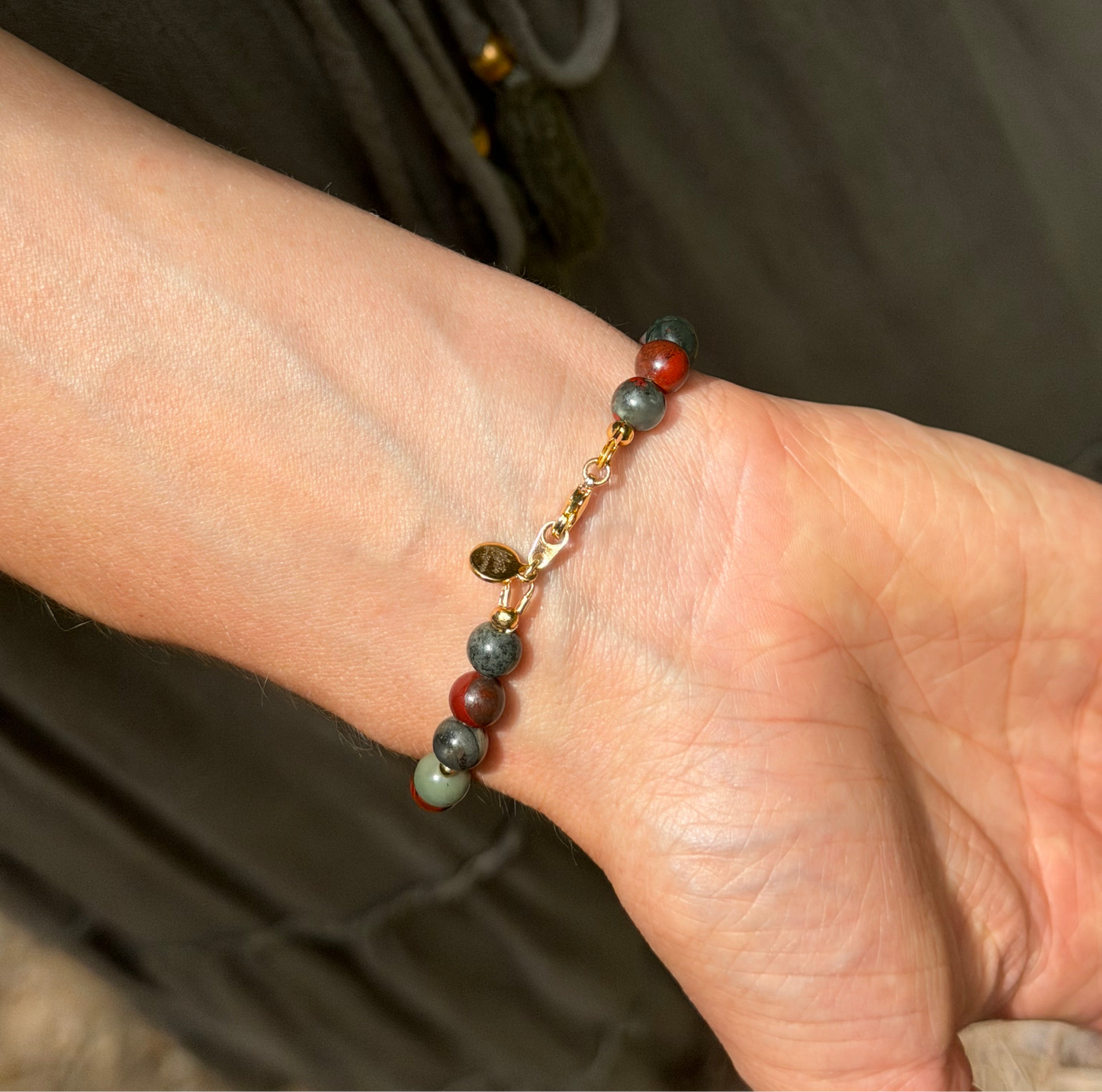 Bloodstone Bracelet