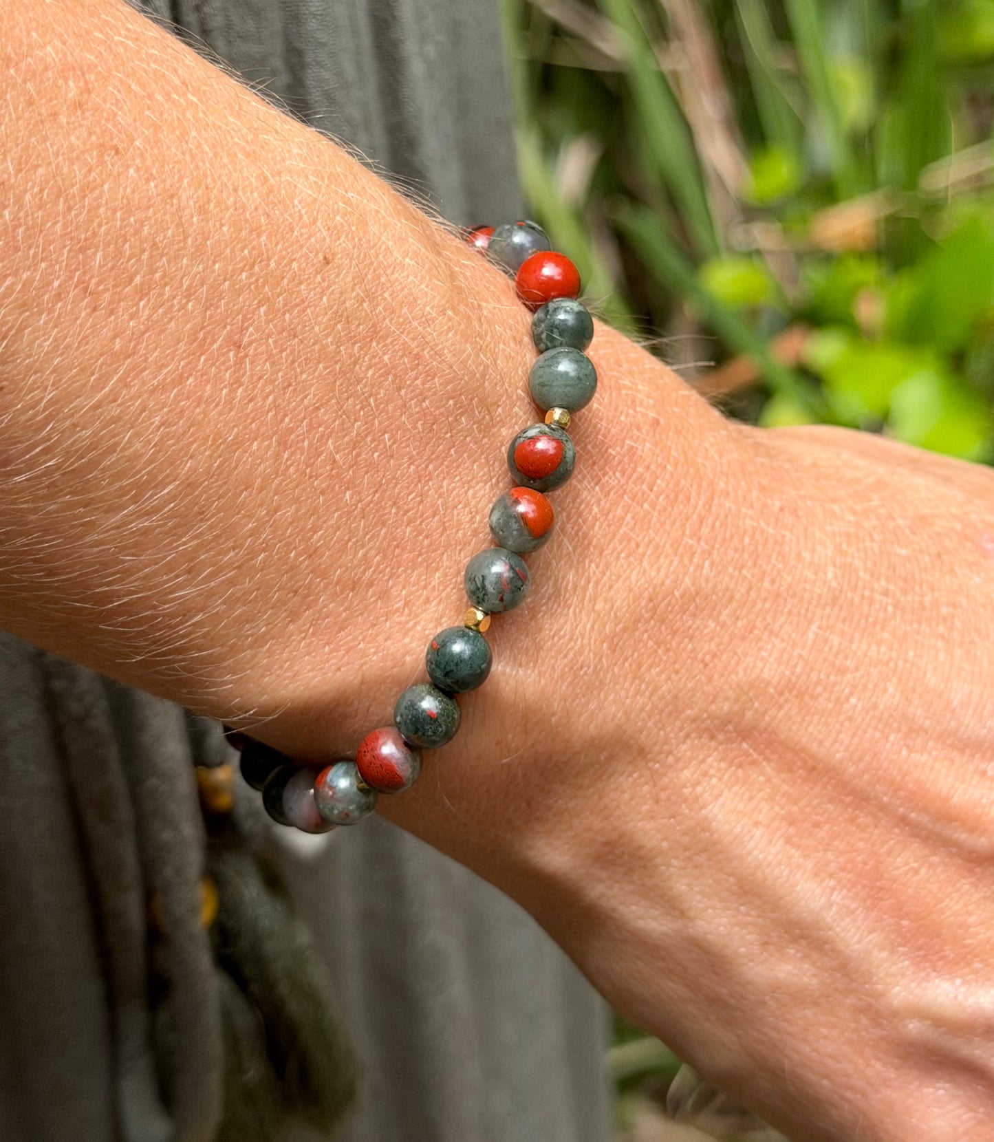 Bloodstone Bracelet